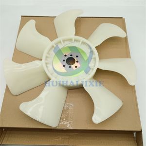Excavator Parts 19077-74110 Cooling Fan Blade V2003 V2203 V2403 Engine for