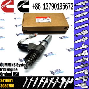 China Fuel injector 3411691 diesel engine N14 injector 3411691 for Cummins engine N14 on sale