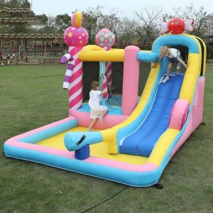 Inflatable Castle 4x4m for Kids with 950W Blower