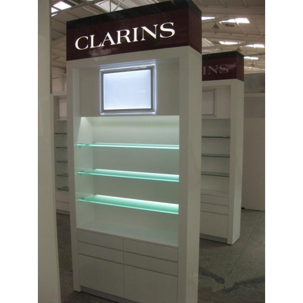 Quality Cosmetics Cabinets Made by Wood with LED Lightings wholesale