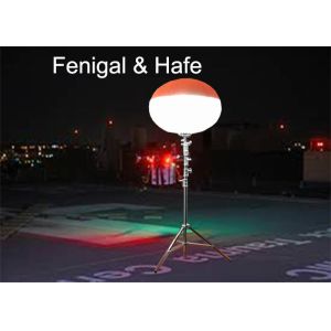 400w Portable Waterproof Balloon Lights For Night Rescue In Emergency Occassion