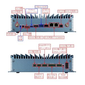 RK3588 AI Box Computing Box With Generation Flagship Octa Core 64 Bit Processor