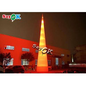 Giant Inflatable LED Cone remote controlled Outdoor Lighting Decoration