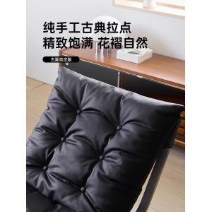 Retro Single Sofa Chair Solid Wood Leisure Single Seat Lounge For Hotel Club