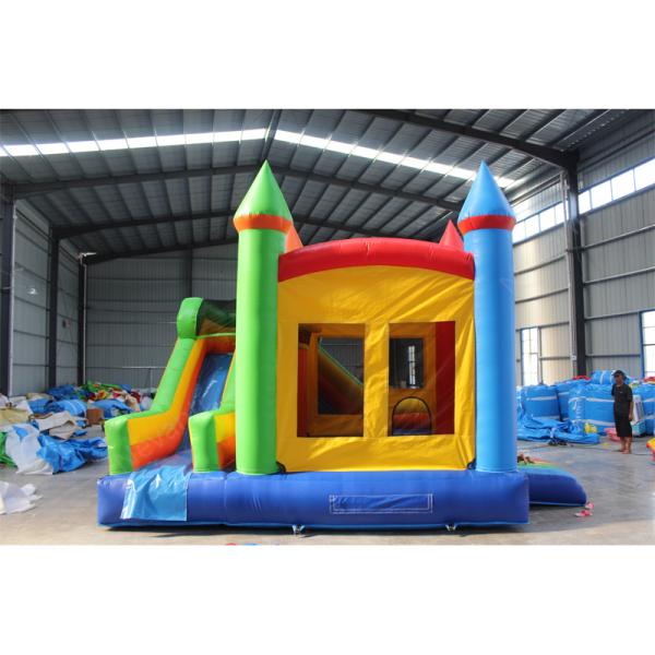 Age Range 8 to 13 Years Customized Color Inflatable Jumps Combo Bouncy Castle Bounce House