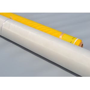 0.6m - 3.65m Width Polyester Silk Screen Printing Mesh For Filtering Waste Water