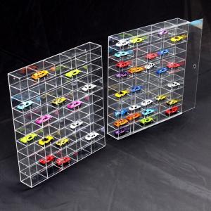 Cheap Countertop Display Acrylic Showcase Box 6 Car  1/18 Scale Models By Autoworld for sale