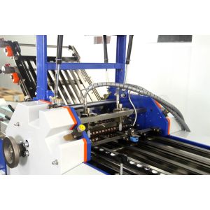 AOQI Continuous Load Suction Feeder Folding Machine With Air Suction Folder For