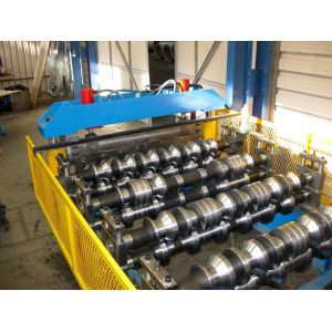 Cheap Wall / Roof Panel Roll Forming Machine With 18 Groups Of Roller Station for sale