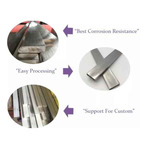 High Quality Stainless Steel Flat Bars Thickness Customized for Construction for Durable and Corrosion-Resistant Applications