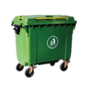 cheap large size plastic garbage trash bin