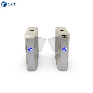Flap Barrier Gate with Fast 0.5s Opening/Closing Time, Wide 1030mm Passageway,
