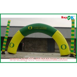 PVC / Oxford Cloth Inflatable Arch With Custom Printing For Holiday