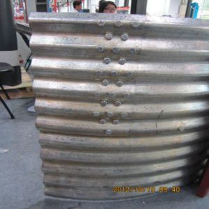 0.5-4mm Tank Sheet Custom Roll Forming Machine Steel Silo Curving Corrugated