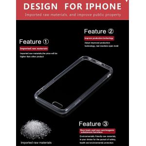 New Products smartphone Accessories Case For Iphone 8 , For Iphone 8 TPU Clear