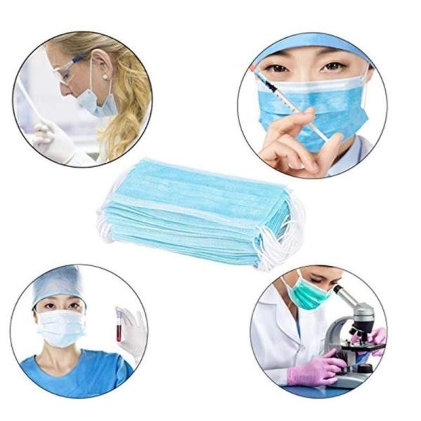Quality Eco Friendly Disposable Surgical Mask High BFE With Adjustable Nose Piece wholesale