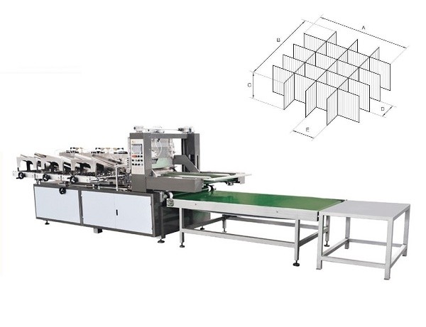 Automatic Partition Board Assembling Machine, Clapboard Assembly Machine, by