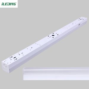 Cheap Indoor Led Linear Strip Light Fixture For Office Passage Supermarket 46w 65w 50000 Hours Lifespan for sale