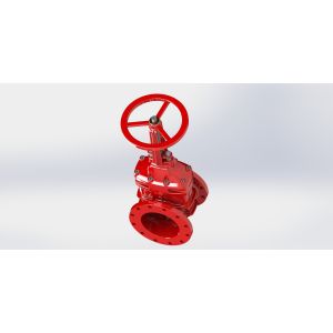 UL FM Ductile Iron Handwheel / Cap Gate Valve ANSI B16.10 Face To Face