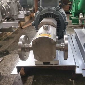 Portable Rubber Hazardous Material Lobe Pump Explosion Proof