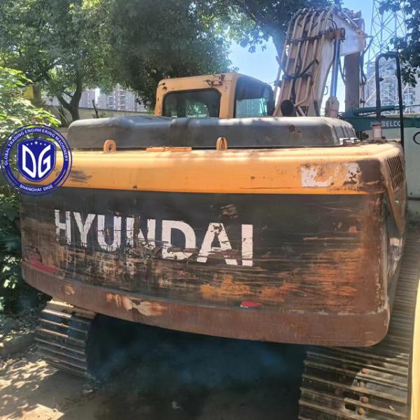 Original Hyundai 220 20ton Used Hydraulic Excavator Classic Model Available Now