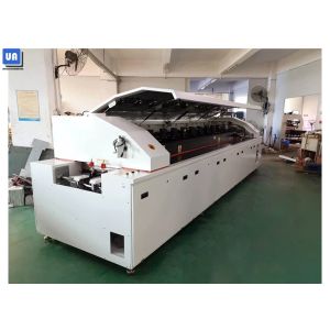 PC PLC Control 10 Zones SMT Reflow Oven Lead Free PCB Assembly Line