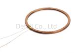 Low Voltage Inductive Charging Coil Size Customized For Mobile Phone , CE
