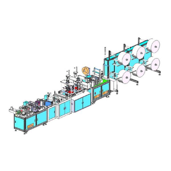 Easy Operating Disposable Face Mask Manufacturing Machine For Building Material