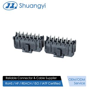 Micro-Fit 3.0 tyco Pin Header 3.0mm Pitch 2×6 Vertical PCB Power & Signal Connector with Peg, Tin-Plated Terminals for IDC Wire Harness, Automotive & Server