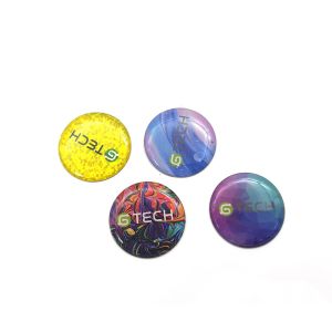 On Metal Epoxy Card Diameter 30mm Electronic Equipment Application