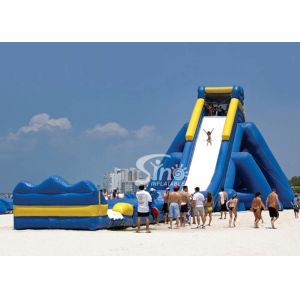 10m high giant blow up hippo inflatable adult water slide with lead free