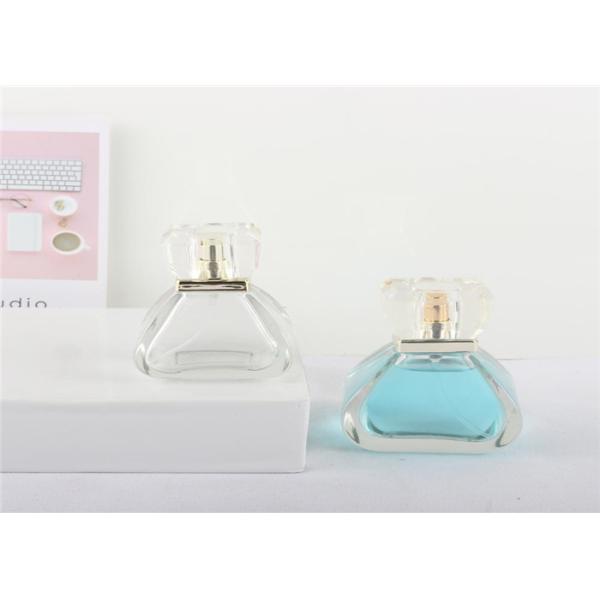 Quality Transparent Round Shaped Empty Glass Spray Perfume Bottles Custom Made wholesale