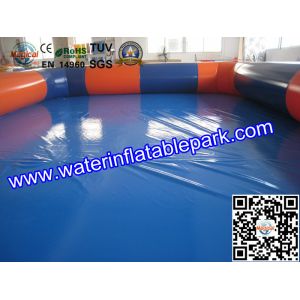 Big Square Inflatable Water Pool Enclosures With Wailking Ball