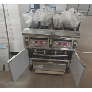 Professional Digital Computer Panel 4 Tank 4 Baskets 28KW 304SUS Electric Chips