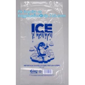 WICKETEDplastic ice cube bags, Ice Cube Freezer Bags, Disposable Ice Cube Bag,