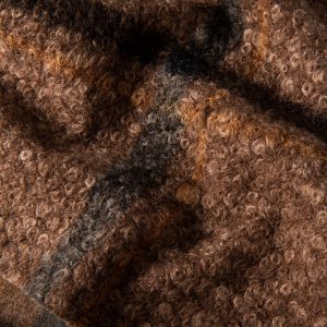 Knitted Backing Technics Polyester Teddy Fleece Fabric for Cold Weather Clothing