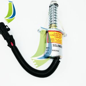 Cheap 6681512 Fuel Shutoff Solenoid Valve 12V For Engine for sale