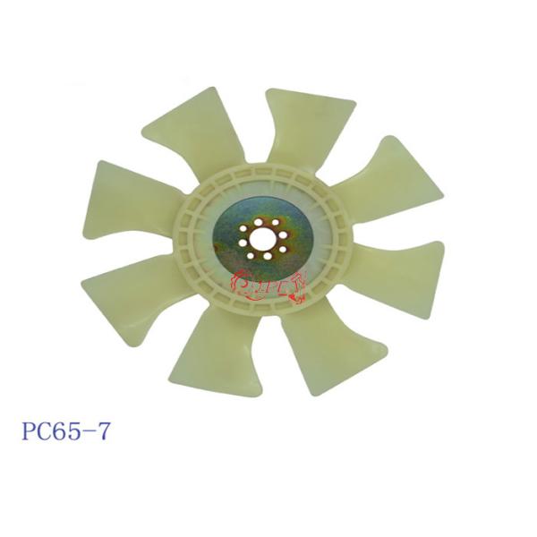 6 blade 4 holes Excavator PC30 Fan blade for diesel engine 3D84E cooling Fan blade