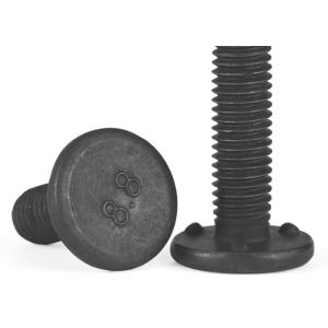 Black M8 M12 Carbon steel Weld STUD Bolt with Nut washer Class8. 8 Grade 8.8