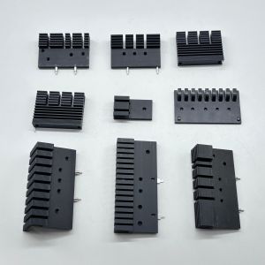 Custom Square Round Aluminum Copper Heatsink CNC Machining Heat Sink Extrusion