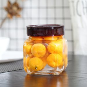 Borosilicate 1250ML 1550ml Jam Pickle Sealable Glass Jars