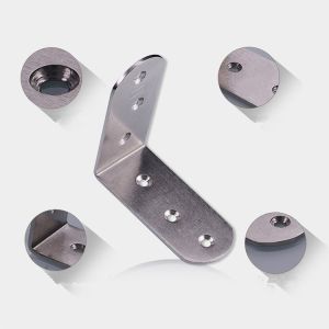Customized Wood Connectors 90 Degree Right Angle Brackets Third Party Inspection