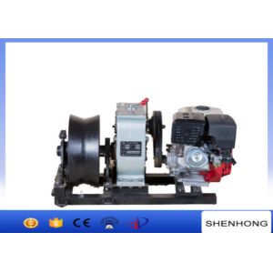 China High Efficiency 5 Ton HONDA Engine Cable Pulling Tools Winch / Line Construction Tool on sale