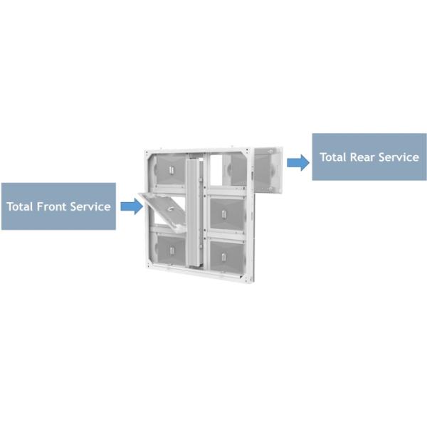 front service fixed led display
