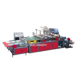 China side sealing courier bag making machine with hot melt glue on sale