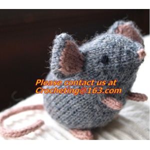 Cheap Handmade new style pure color crochet mou, Crochet Stuffed Toy Doll,knitting patterns toys for sale