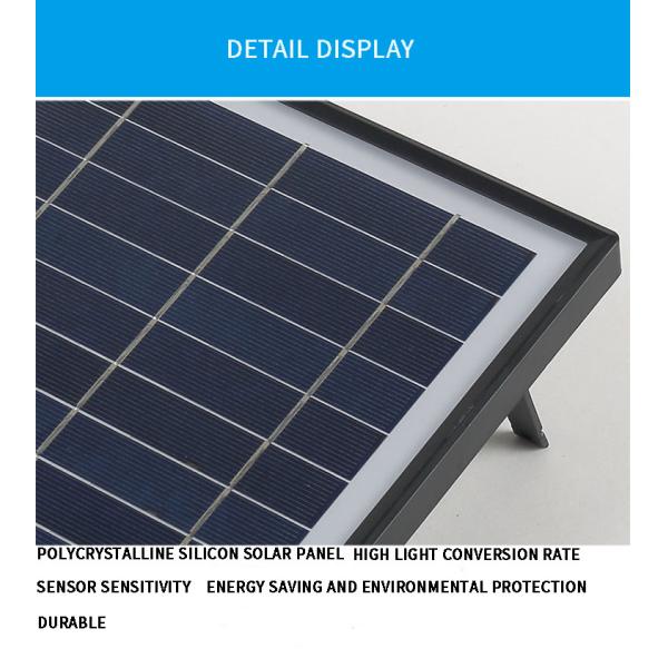 Outdoor Waterproof Solar LED Bulb 20W 50W Remote Control E27 Rechargeable