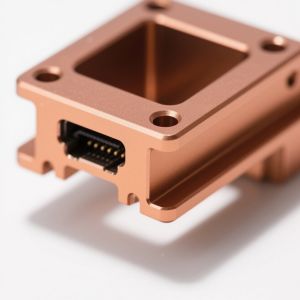 Anodized Zinc Plating CNC Machined Turned Parts High Precision Aluminum