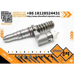 China Diesel Engine Common Rail Fuel Injector 246-1854 for 3508c 3512c 3516c Excavator Parts for Good Price on sale