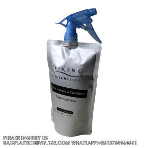 1L 2L 5L Refill Detergent Liquid Gel Lotion Shampoo Pump Spout Pouch foam pump